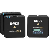 Rode Wireless Go Ii Black Kit 2 Micros Inalámbricos