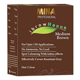 Henna Para Cabello - Mina Professional Ibrow Henna Medium Br