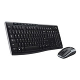 Teclado E Mouse Logitech Wireless Sem Fio Mk270 920-004433