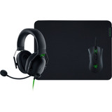 Combo Gamer Razer Equipo De Combate Audífonos Pad Y Mouse