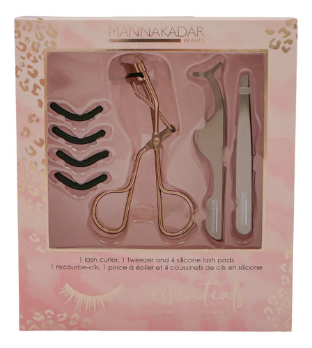 Kit Para Pestañas Mannakadar Lash Essentials - 7 Pz