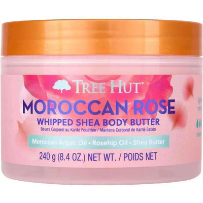 Manteca corporal de karité batida Tree Hut Moroccan Rose hidrata la piel 240 g | MercadoLibre