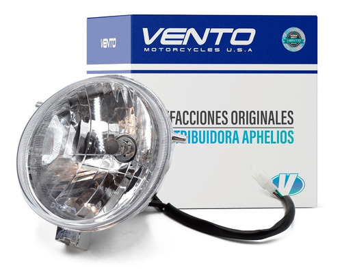 Conjunto Faro Redondo Vento Original Xpress 150 Xpress150