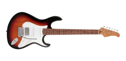 Guitarra Eléctrica Cort G260cs-3ts Stratocaster En Caja