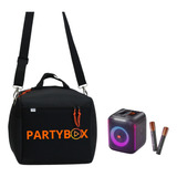 Bag Case Jbl Partybox Encore Essential Microfone C/ Bolso 