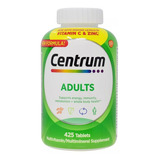 Suplemento Em Comprimidos Centrum  Adulto Vitaminas Adulto Em Caixa De 561g 425 Un