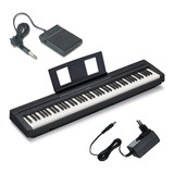 Piano Digital Yamaha P45 P-45 Fonte Pedal Suporte Partitura