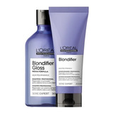 Kit Loreal Blondifier Gloss Shampoo 300mls + Condicionador 200mls