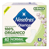 Protectores Diarios Nosotras Organico Normal X 40und