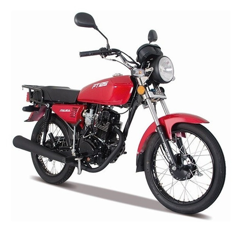 Moto Italika Ft125 Rojo / Negro