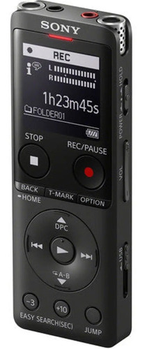 Gravador De Voz Digital Áudio Sony Icd Ux570f S-mic Estéreo