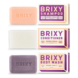 Brixy Barra De Champ Y Acondicionador Con Gel De Bao Para Eq