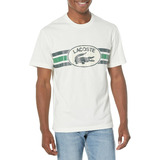 Playera Lacoste Estampado Monográfico Caballero Th1415-51 