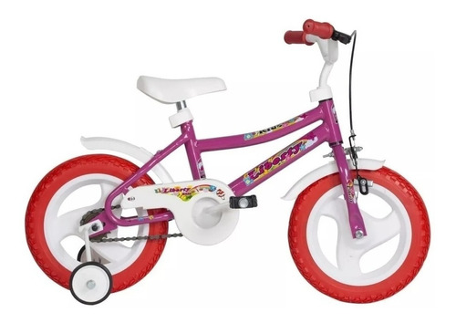 Bicicleta Infantil Cross Liberty Multicolor R12 + Rueditas