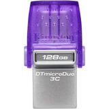 Memoria Usb Kingston Datatraveler Microduo 3c 128gb /v