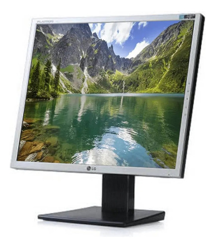 Monitor Lcd 17 Polegadas Quadrado + Cabos + Garantia 3 Meses