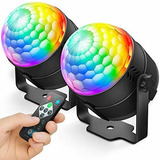 Luces De Fiesta [3-pack] Dj Disco Bola Estroboscópica 7