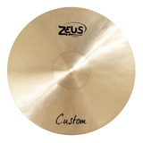 Prato Bateria Ataque 19 Zeus Custom Crash Bronze Liga B20