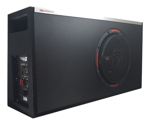 Subwoofer Plano Amplificado De 10  H6te10sv Cerwin Vega 