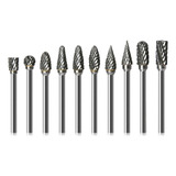 Kit De 10 Brocas, Fresas Para Tallar Madera, Metal, Pulir