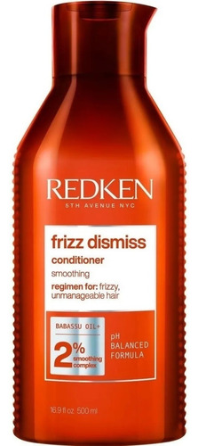 Acondicionador Post Alisado Anti Frizz Redken Frizz Dismiss