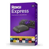 Dispositivo Streaming Roku Express 3700 Estándar Full Hd