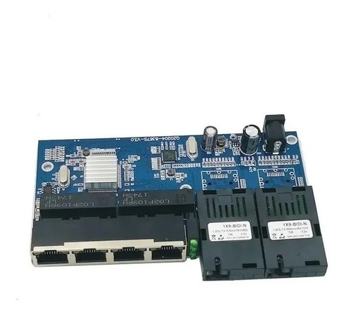 Switch Placa Metro Gigabit 1000 Gbic A /b 4rj45c/fonte(2und)