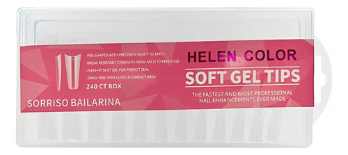 Soft Gel Tips Sorriso Bailarina Helen Color