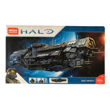 Nave Unsc Infinity Halo Mega Construx 80cm Largo Fvk37 2456p