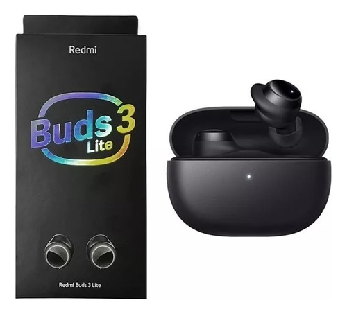 Audífonos Inalámbricos Xiaomi Redmi Buds 3 Lite Negro Global