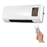 Calentador Calefactor Ventilador Eléctrico De Pared Blanco