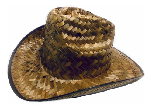 24 Sombrero Texano Palma Vaquero Paja Batucada Partynices