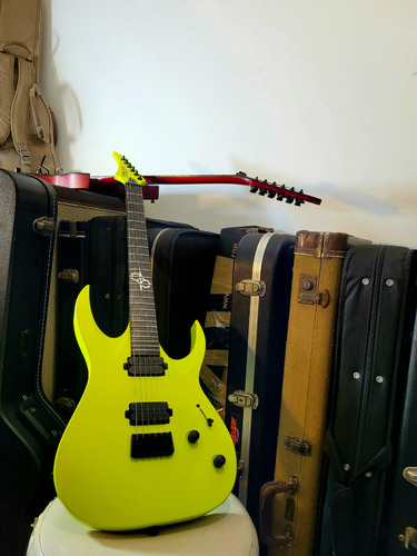 Guitarra Solar Lemon Neon Matte A2.6ln /ñ Gibson Fender Prs
