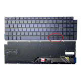 Teclado Dell 15 7590 5584 5590 5593 5594 5598  Iluminad