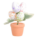 Maceta Q Easter Para Huevos De Pascua, 17 Cm, Para Exteriore