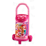 Juguete Nena Changuito De Compras Barbie Princesas Original