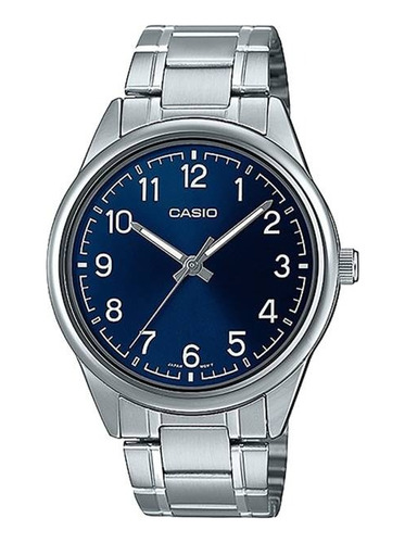 Reloj Casio Mtp-v005d Análogo Acero Hombre 100% Original 