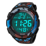 Reloj De Pulsera Led Deportivo Militar Analógico Digital De