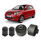 Kit 4 Buchas Bandeja Balança Picanto 2006 2008 2009 2011