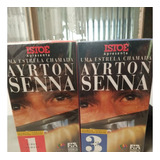 Vhss Uma Estrela Chamada Ayrton Senna - Lacradas Vol 1 E 3