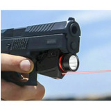 Mira Tactica Pistolas Laser Rojo Con Linterna Rifles Xtrp