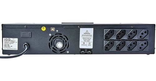 Nobreak Rack 19 1200va 600w Display Digital 8t Bivolt S110v