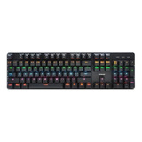 Teclado Mecanico Gamer Noga Clover Luces Rgb Switch Blue Hyt Negro