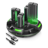 Cargador Para Xbox Series S/x Con 4 Baterías