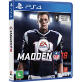 Jogo Madden 18 Nfl Ps4 Midia Fisica Ea Games - Original