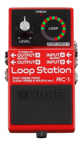 Pedal Loopstation Boss Rc-1