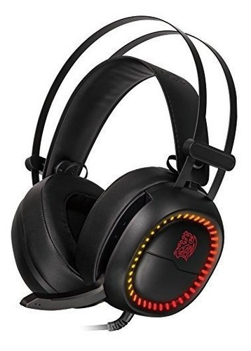 Auriculares Gamer Tt Esports Shock Pro Rgb Ht-hse-anecbk-23 Con Luz Led