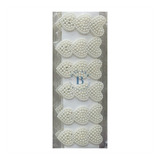 Set 6 Hebillas Tic Tac Con Perlitas Para El Pelo Diseños 