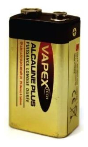 Bateria Vapex 9 V Alcalina 