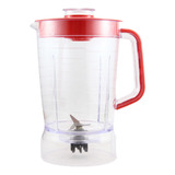 Copo De Liquidificador Mondial L-850 L-900w Cristal Vermelho